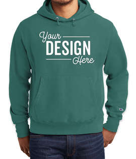 Champion Heavyweight Reverse Weave Garment Dyed Pullover Hoodie - Color: Cactus