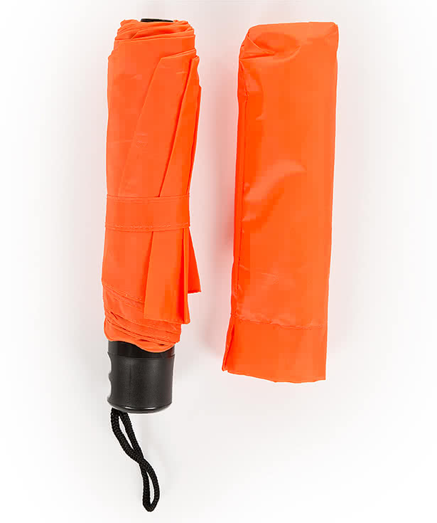 42" Arc Budget Solid Telescopic Folding Umbrella