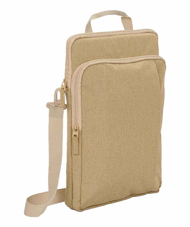 Vertical Recycled 15" Computer Messenger Bag