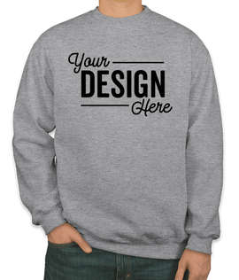 Bayside USA-Made Heavyweight Crewneck Sweatshirt