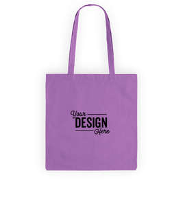Promotional Non-Woven Convention Tote - Color: Purple