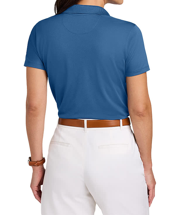 Brooks Brothers Women's Mesh Performance Pique Polo - Embroidered