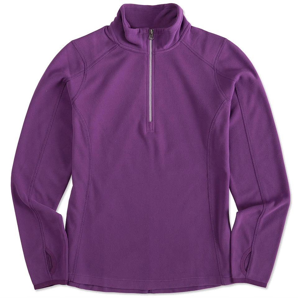 Port Authority Women's Quarter Zip Microfleece Pullover