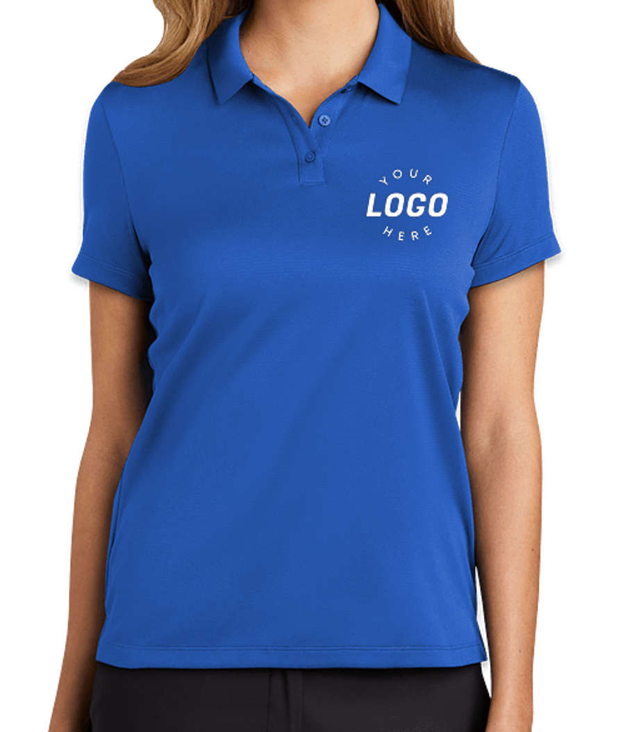 Nike Women's Dry Essential Polo - Printed in Game Royal