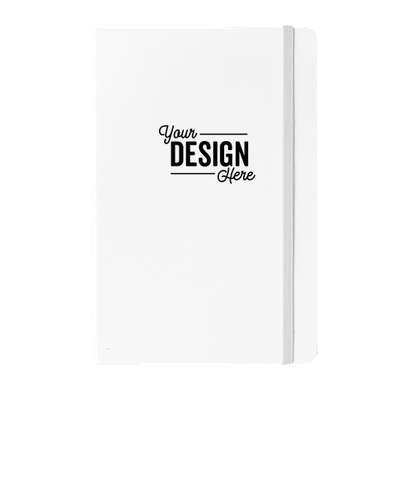 JournalBooks ® Ambassador Hard Cover Notebook - White