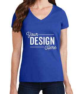 Port & Company Women's Fan Favorite V-Neck T-shirt - Color: True Royal