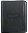Debossed Manhattan Leather Padfolio