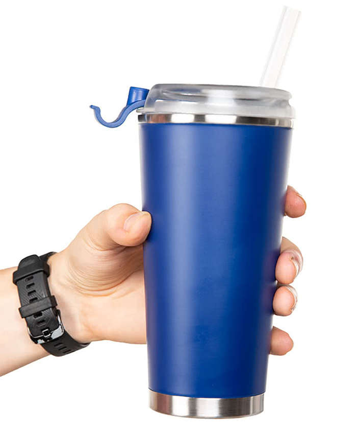 16.9 oz. Brooklyn Stainless Steel Insulated Tumbler with Straw