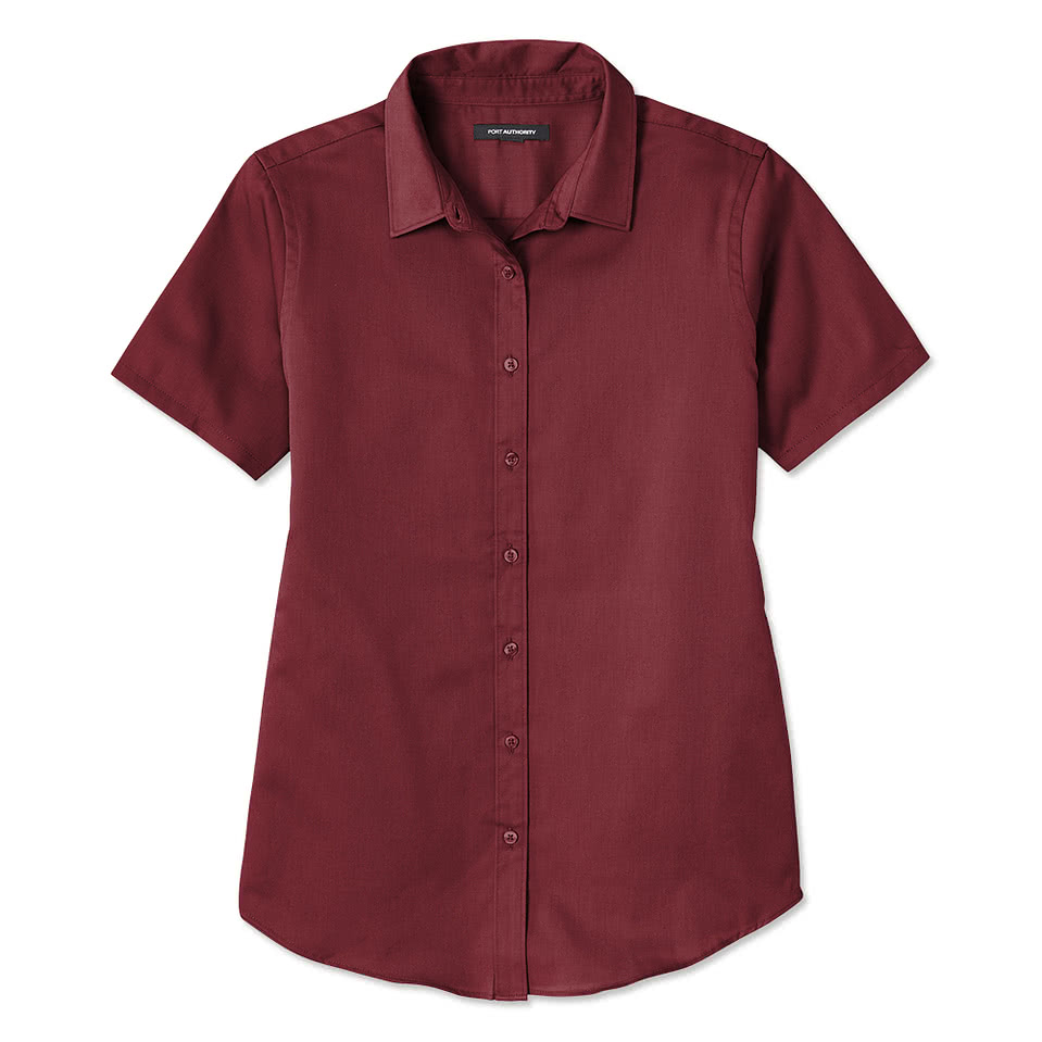 Port Authority Women's SuperPro React Short Sleeve Dress Shirt