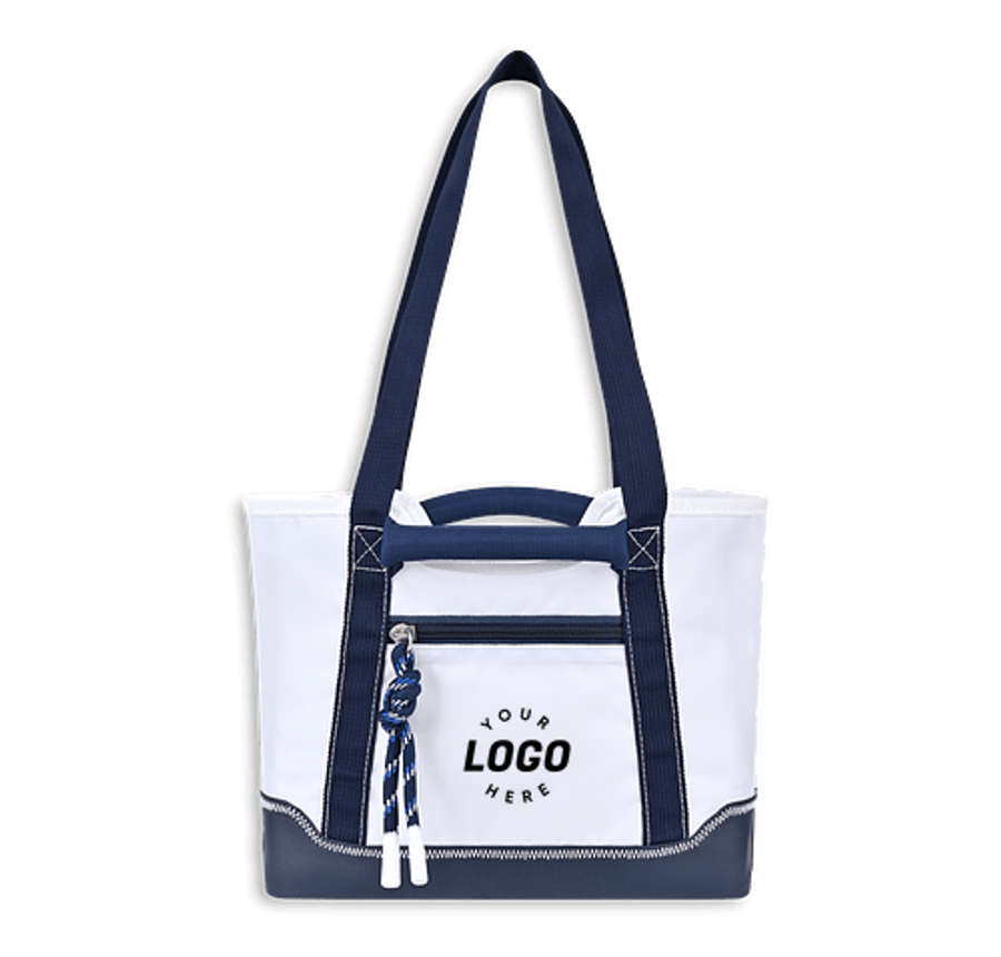 Harborside 13" Tote Bag in White