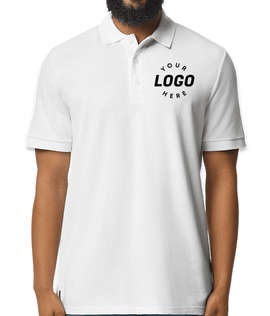 Gildan Hammer Pique Polo - Color: White