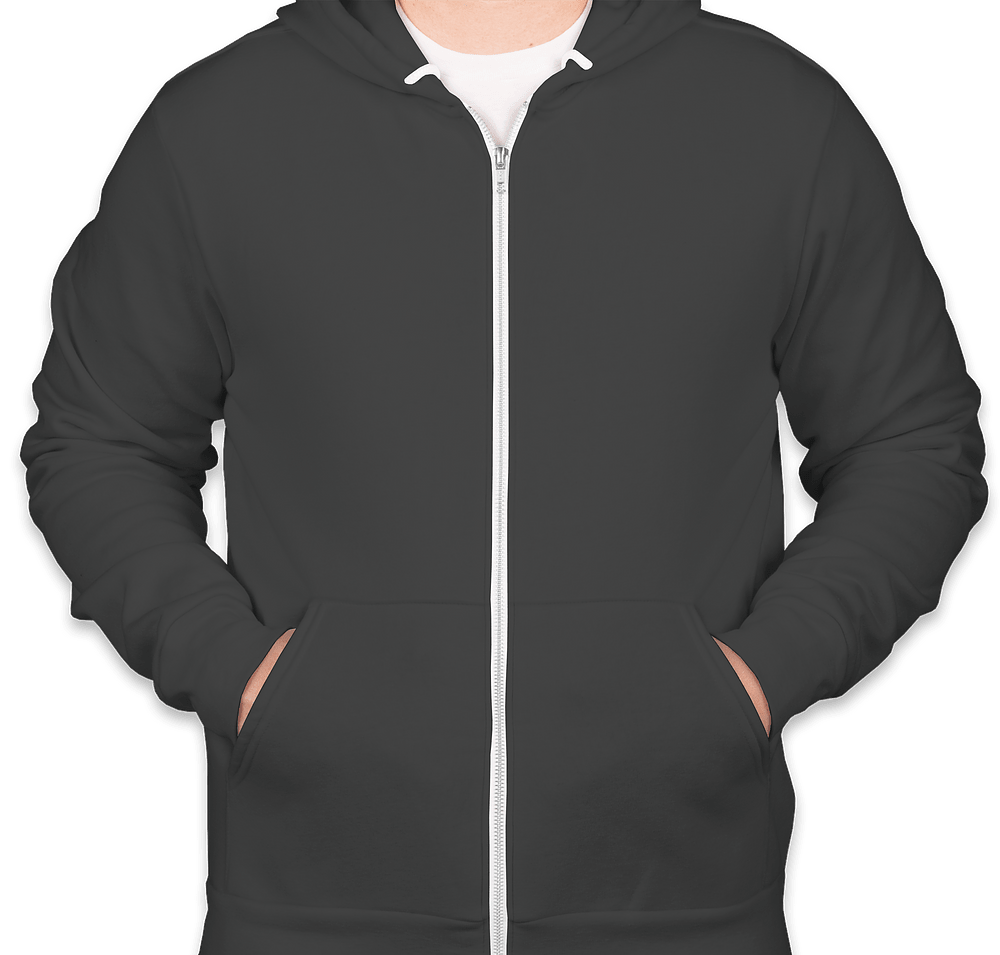 Embroidered Bella + Canvas Ultra Soft Zip Hoodie-default