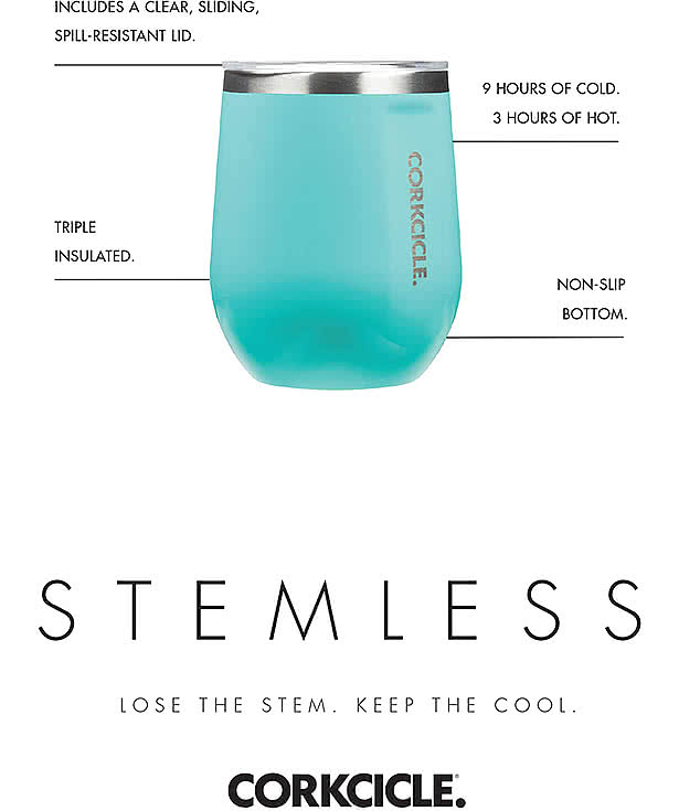 Corkcicle 12 oz. Stemless Tumbler Gift Set