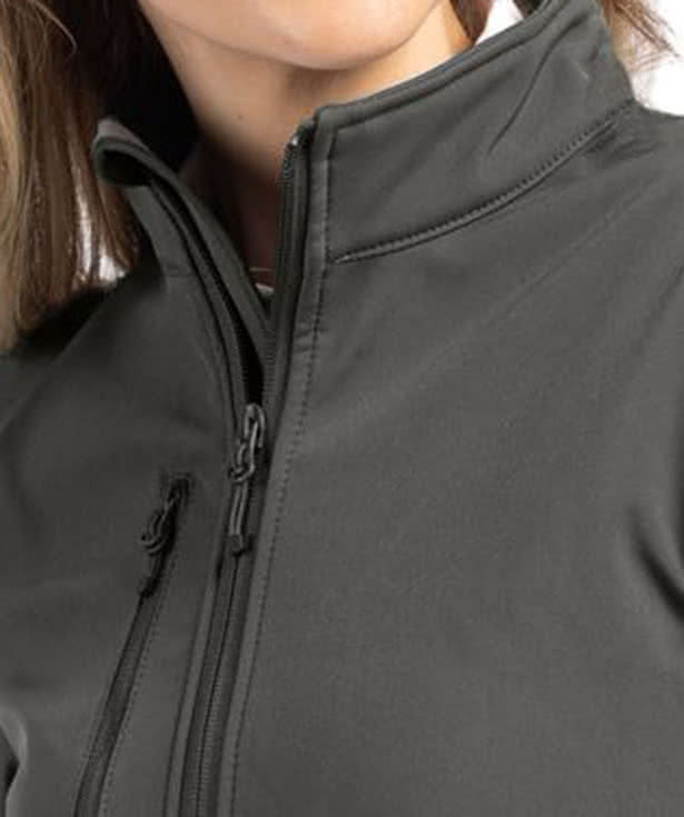 Clique by Cutter & Buck Women's Trail Eco Stretch Soft Shell Jacket