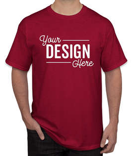 Canada - Gildan 100% Cotton T-shirt - Color: Antique Cherry Red