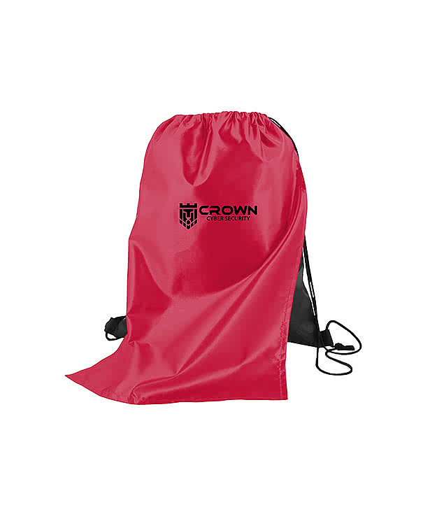 Full Color Super Hero Sport Pack Drawstring Bag