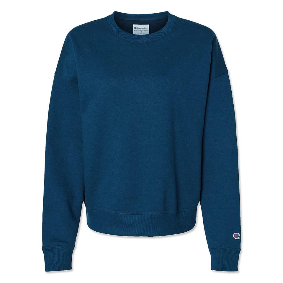 Champion Women's Powerblend Midweight Crewneck Sweatshirt