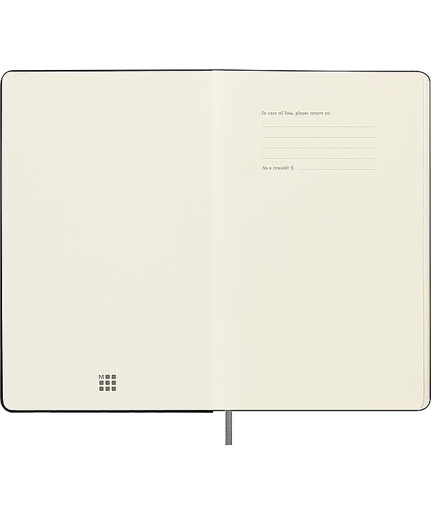 Moleskine Hard Cover Ruled Smart Notebook