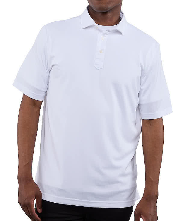 Stitch Solid Short Sleeve Pique Performance Polo