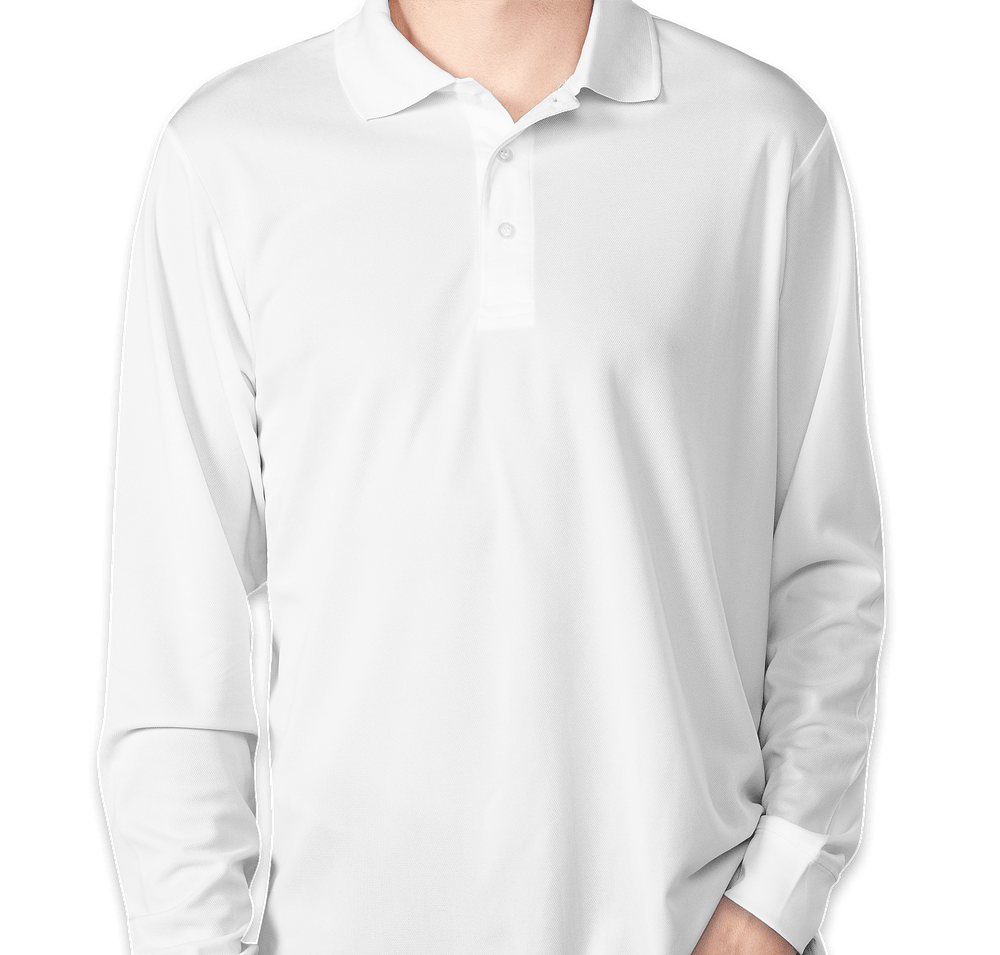 Core 365 Long Sleeve Performance Pique Polo - Embroidered-default
