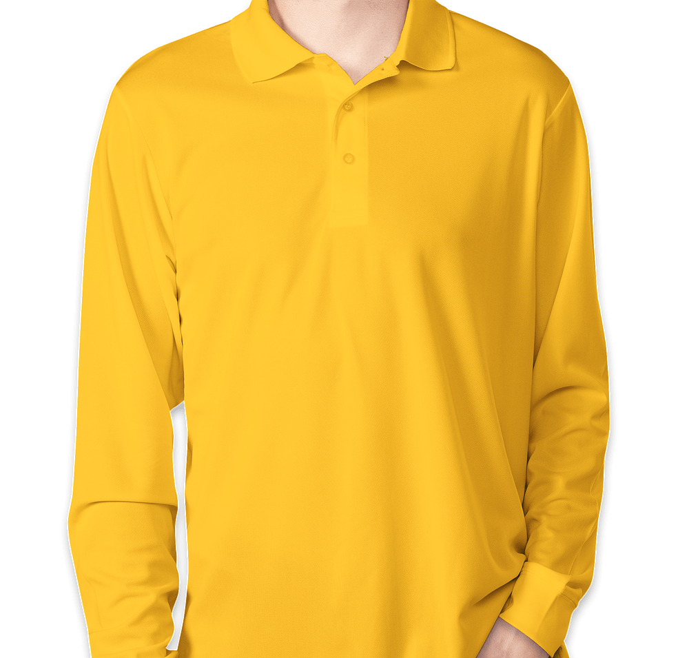 Core 365 Long Sleeve Performance Pique Polo - Embroidered-default