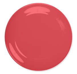 Transparent Frisbees - Color: Red
