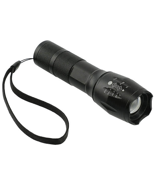 Laser Engraved High Performance 500 Lumen Flashlight