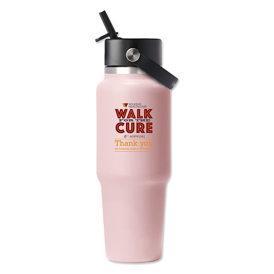 Hydro Flask Travel Bottle With Flex Straw Cap 32 oz.
