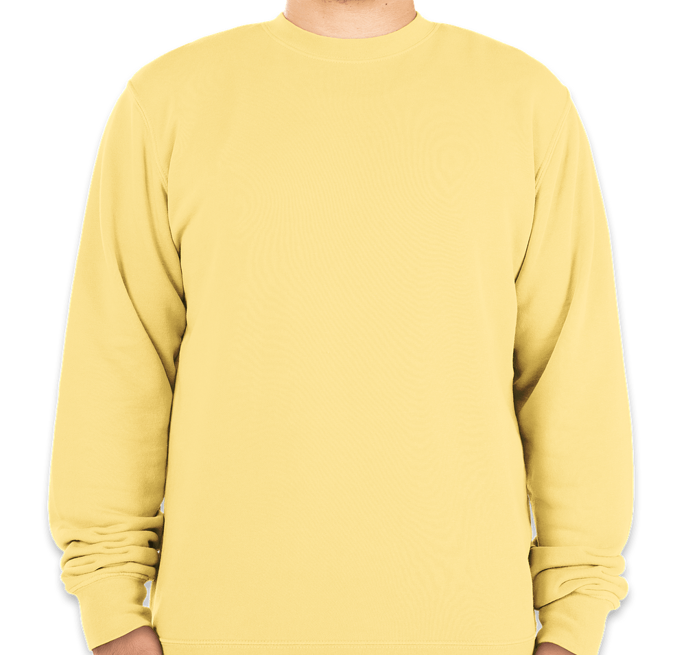 Independent Trading Pigment Dyed Crewneck Sweatshirt-default