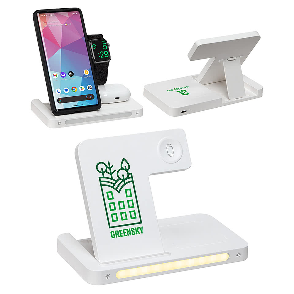 Legion 3-in-1 Charging Station with Ambient Lamp