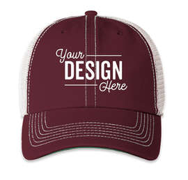 '47 Brand Trawler Trucker Hat - Color: Dark Maroon / Stone
