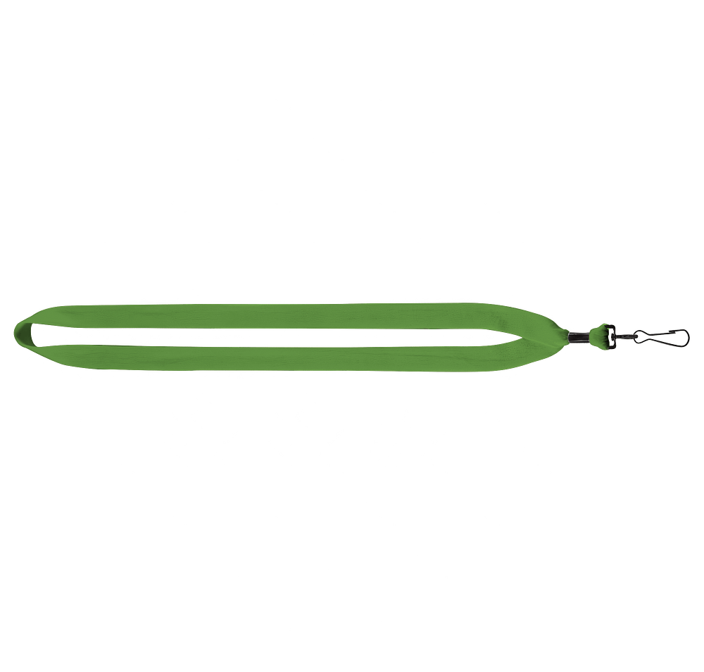 3/4" Cotton Lanyard with Metal Crimp and Swivel Snap Hook-default