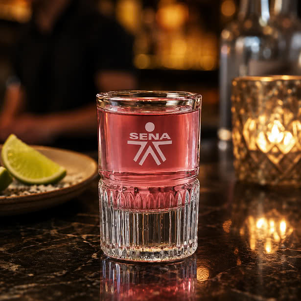 Laser Etched 1.5 oz. Newkirk Shot Glass