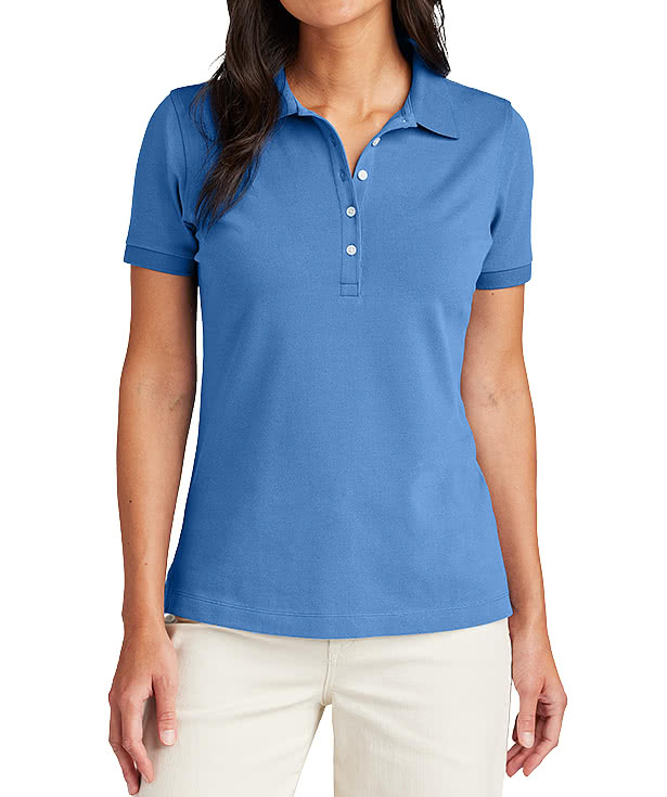 Brooks Brothers Women's Pima Cotton Pique Polo - Embroidered