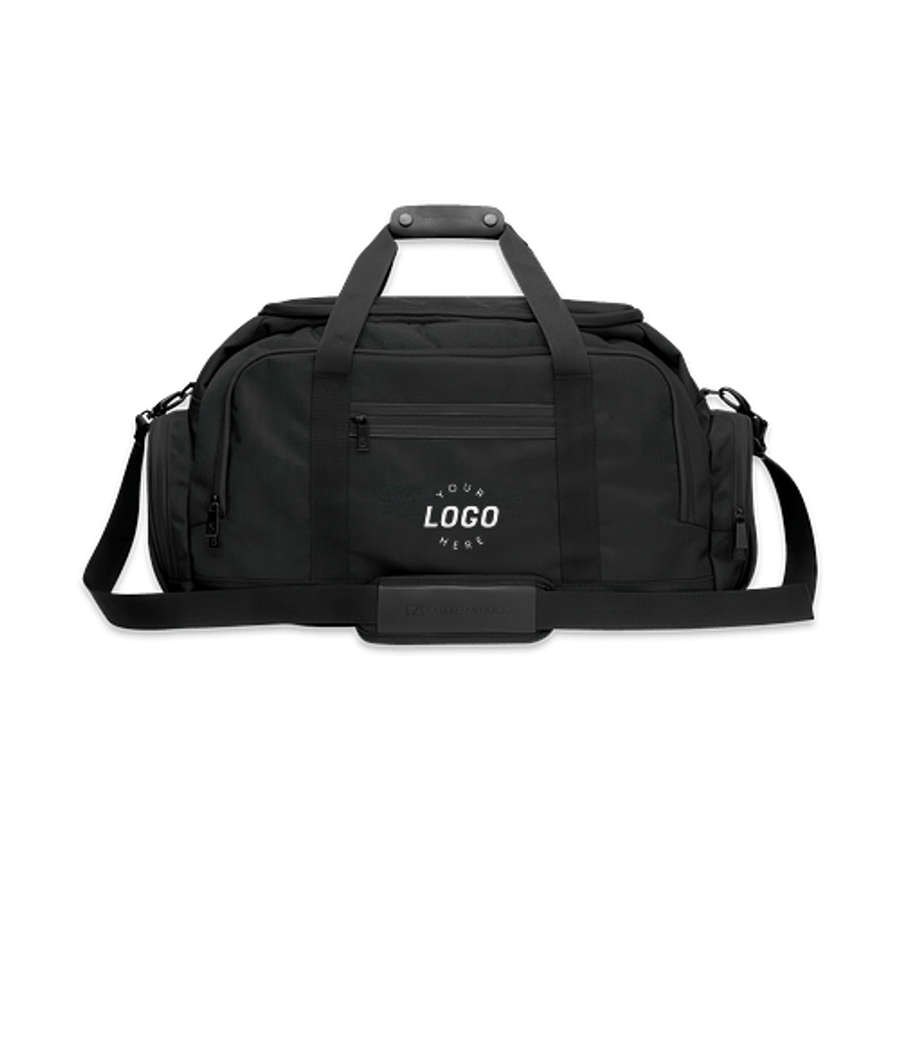Cutter & Buck Travel Collection Club Duffel Bag in BLACK WITH BLACK