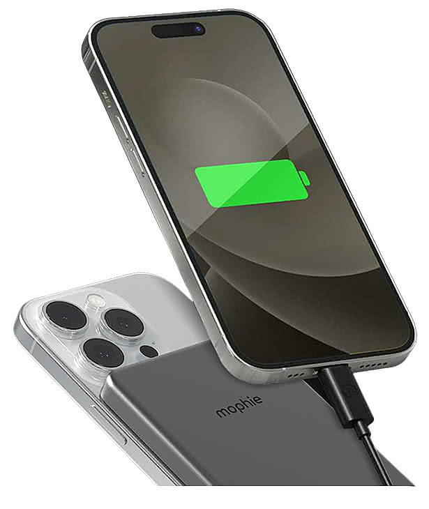 mophie Slim 5,000 mAh Qi 2 Wireless Power Bank