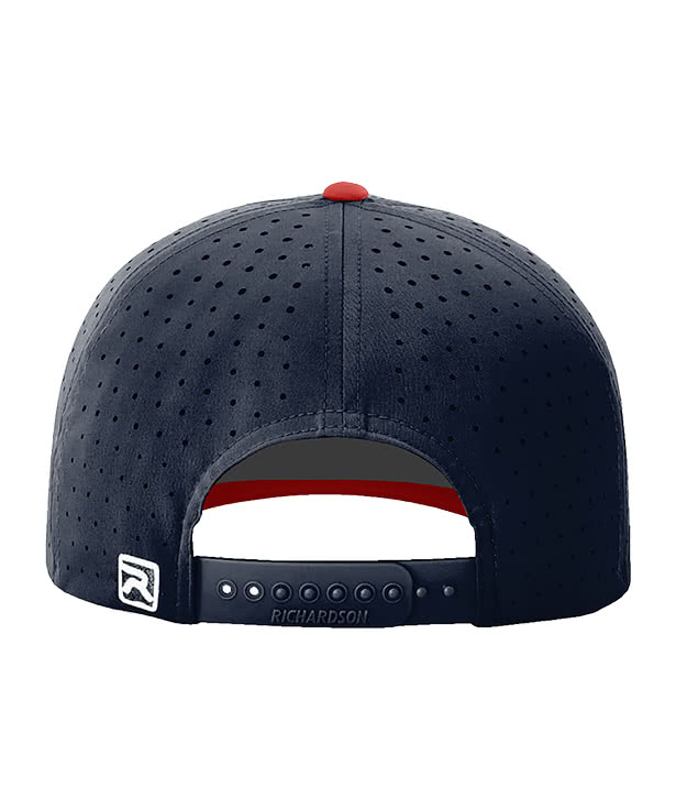 Richardson Laser Perf R-Flex Snapback Baseball Hat - Embroidered