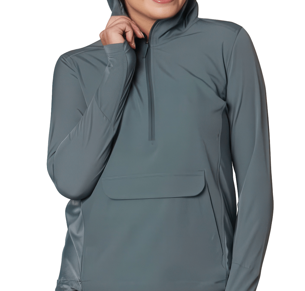 Fossa Women's Skyline Half Zip Soft Shell Jacket-default