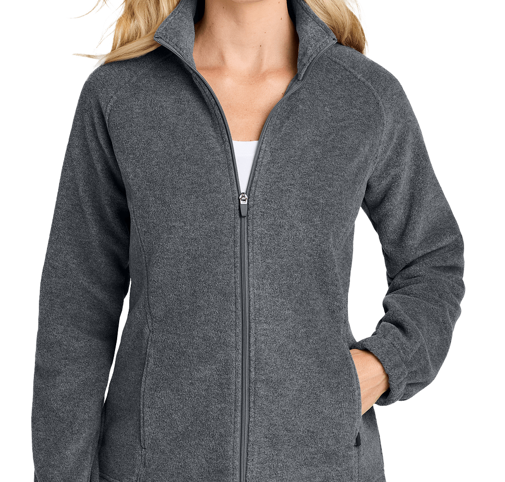Port Authority Women's Plush Fleece Full Zip Jacket-default