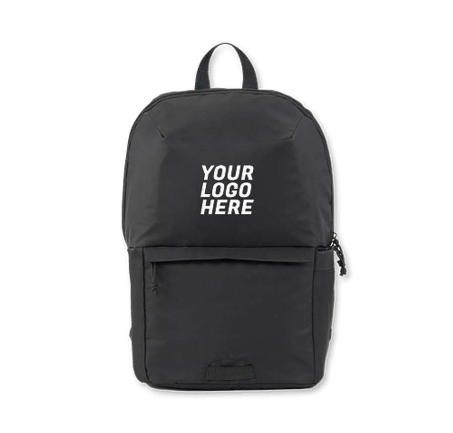 Uptown Recycled 15" Computer Backpack in Black