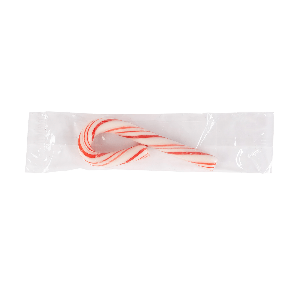 Full Color Individually Wrapped Small Candy Cane-default
