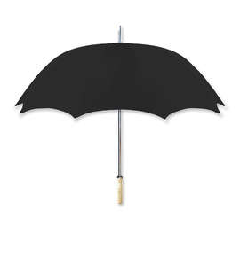 48" Arc Solid Golf Umbrella - Color: Black
