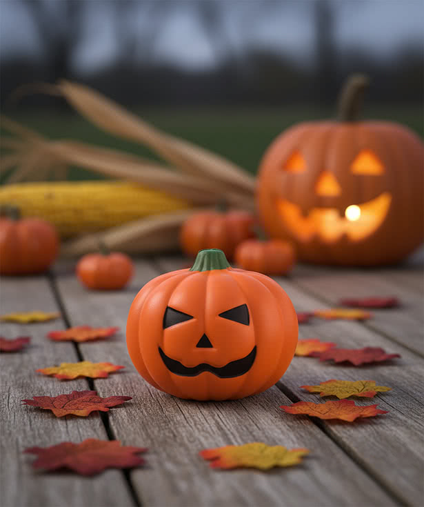 Halloween Pumpkin Shape Stress Ball