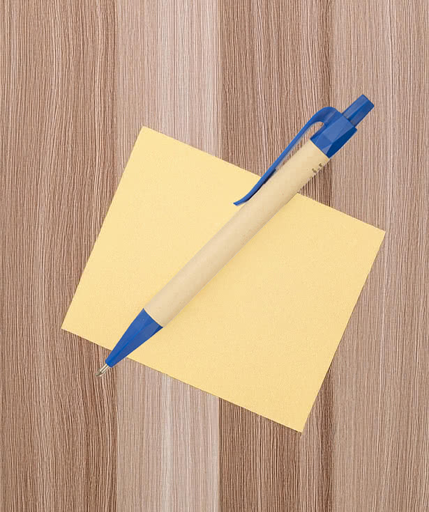Full Color Sugarcane Paper Gel Pen (black ink)