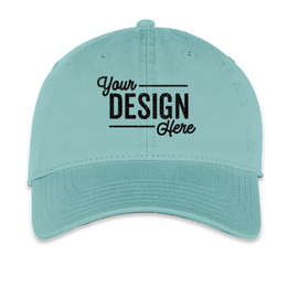 Otto Cap Garment Washed Baseball Hat - Color: Turquoise