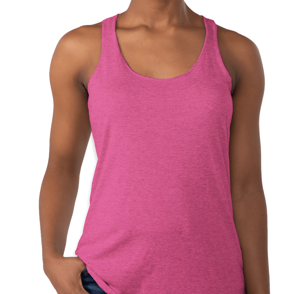 Next Level Women's Tri-Blend Racerback Tank-default