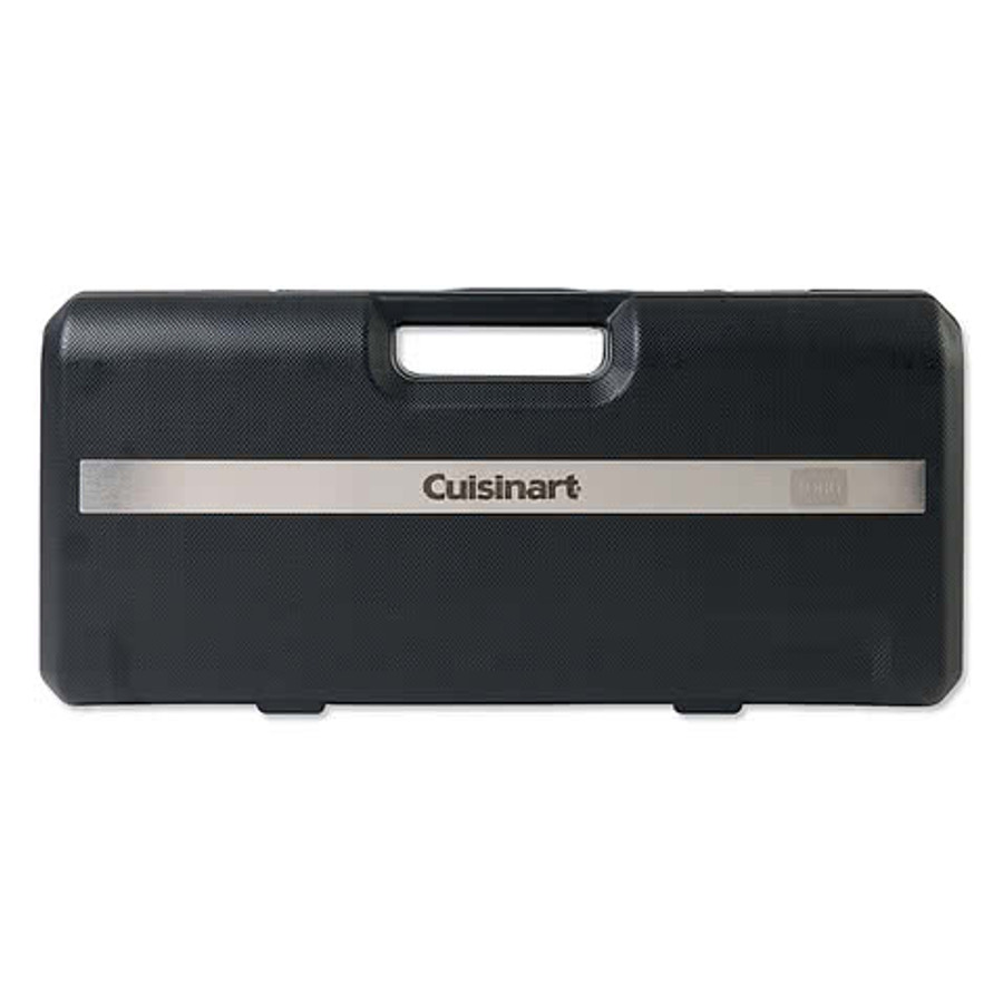 Laser Engraved Cuisinart Outdoors 36-Piece Backyard BBQ Tool Set in Black