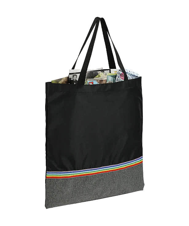 Rainbow Recycled Convention Tote Bag