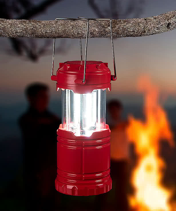 COB Pop-Up Lantern with Portable Wireless Bluetooth Speaker