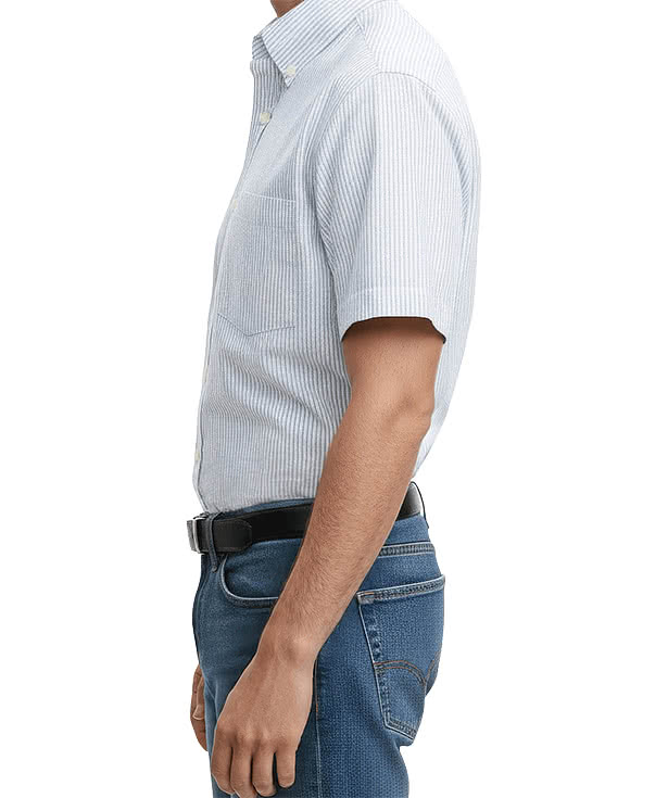 Blue Generation Oxford Short Sleeve Dress Shirt
